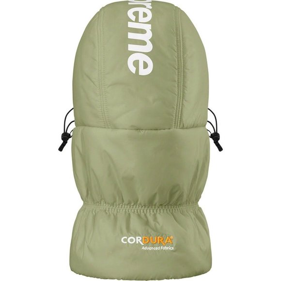 Supreme Cordura Puffer Balaclava Light Olive - Picture 2 of 3